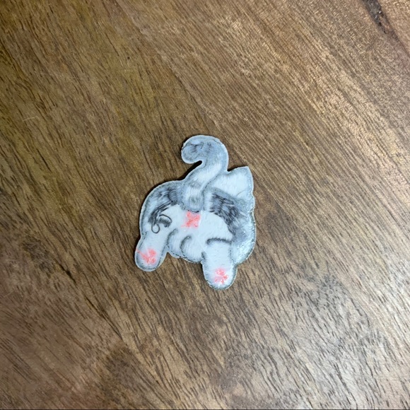 Cat butt iron on patch - Picture 4 of 4